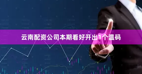 云南配资公司本期看好开出1个温码