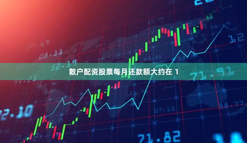 散户配资股票每月还款额大约在 1